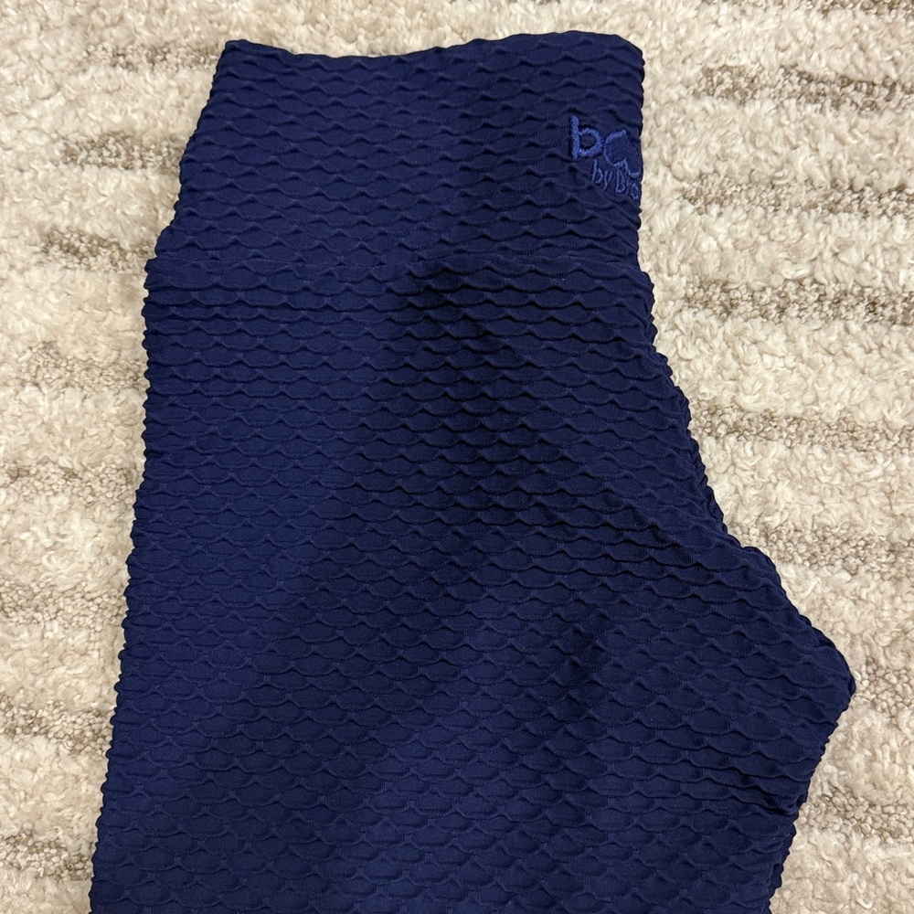 Booty by Brabants Midnight Blue Textured Leggings